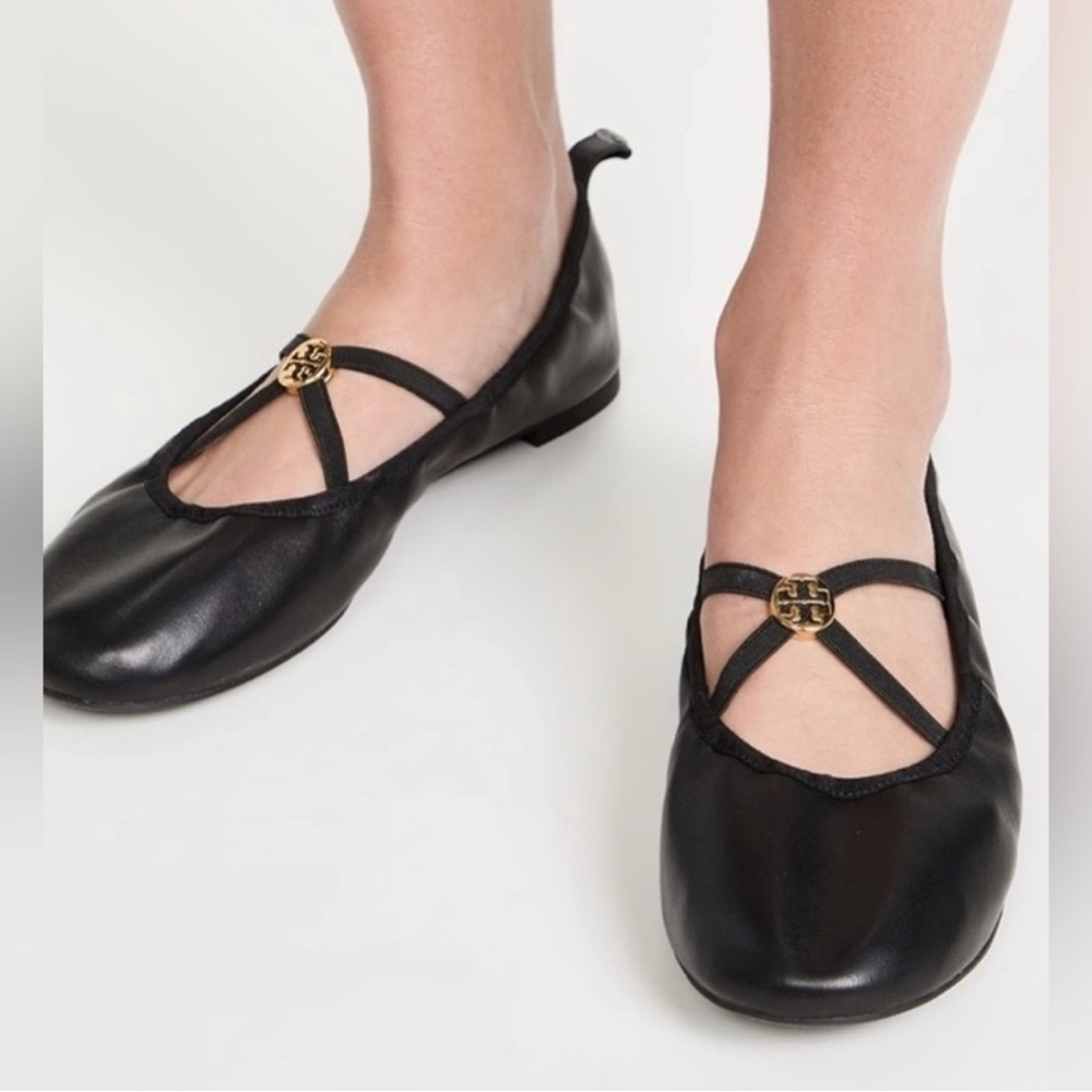 Tory Burch Scrunch Ballets flats sz 7